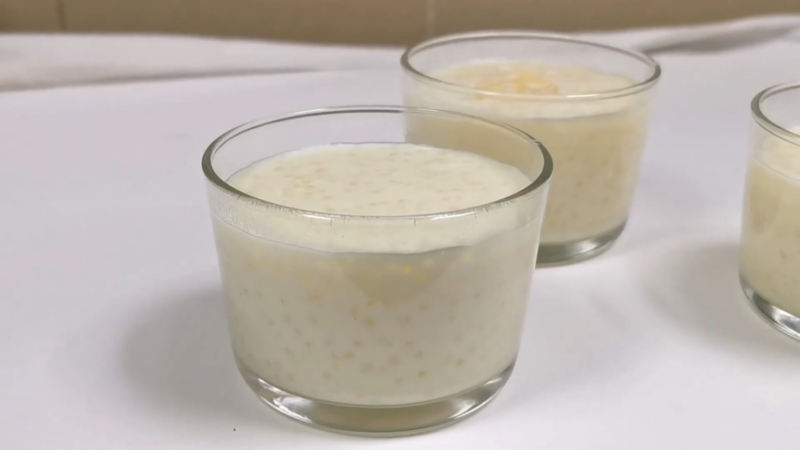 Lemon Ginger Tapioca Pudding